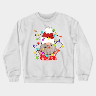 Christmas Gnome Funny Crewneck Sweatshirt